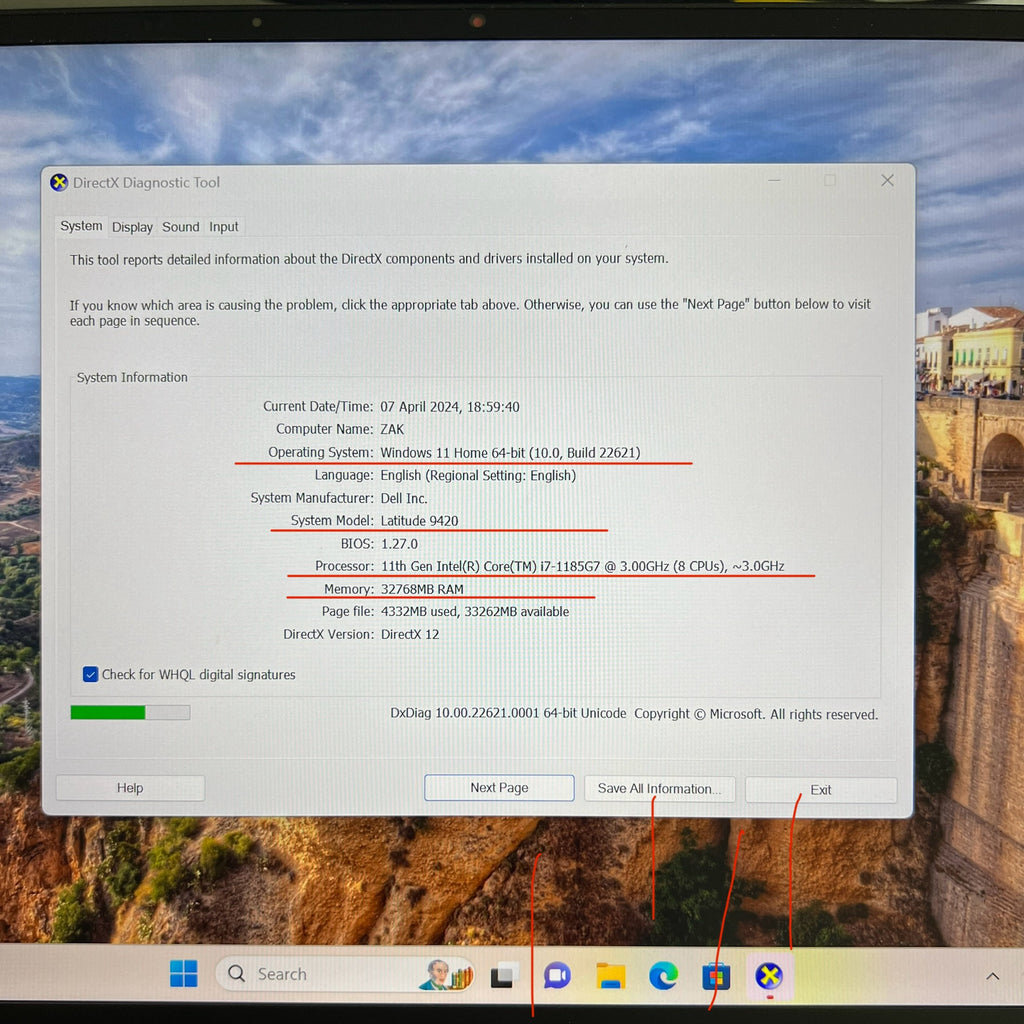 Dell Latitude 9420 — 14" Business Ultrabook | Intel i7 / 32GB RAM / 512GB SSD / Windows 11 Pro