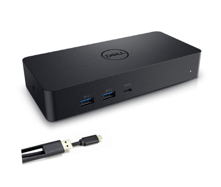 Dell D6000S Universal Dockingstation — Werkt met élke laptop | USB-C & USB-A | Tot 3× 4K